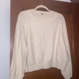 Free People Cream Sweater XS BNWOT